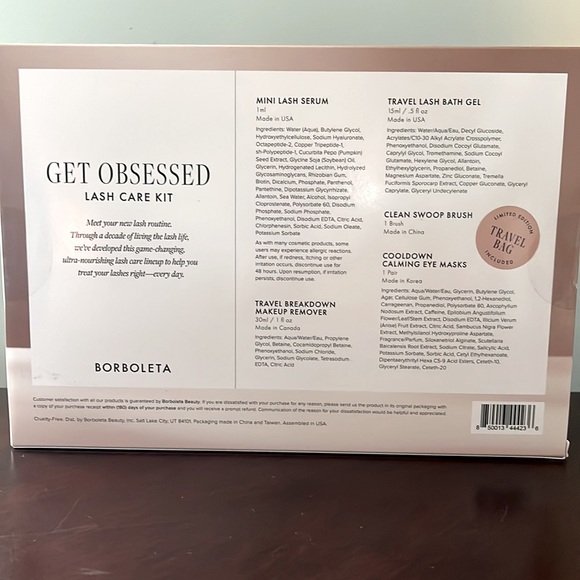 Borboleta  Lash Care Kit GET OBSESSED - Picture 4 of 5